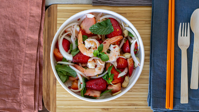 Strawberry Salad | Matthew Spaulding | Graphic Designer | Phoenix