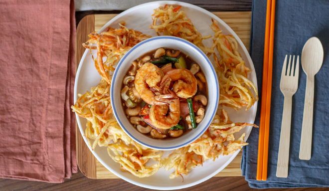 Stir Fried Shrimp | Matthew Spaulding | Graphic Designer | Phoenix